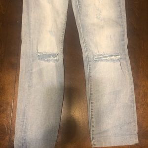 GAP Denim Straight Ankle Jeans